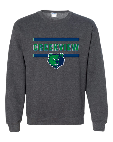 Creekview Grizzlies Mascot #4 Men's Sweatshirt