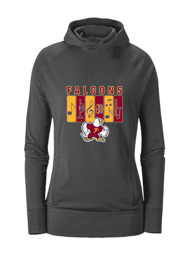 Prairie Falcons Band # 2 Women's Hoodie