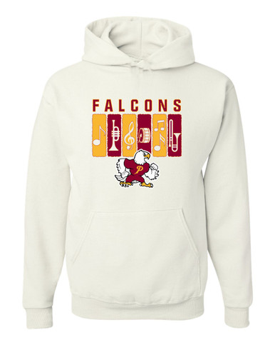 Prairie Falcons Band # 2 Men's Premium Hoodie