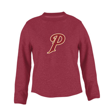 Prairie Falcons P Script Mascot #1 Women's Sweatshirt