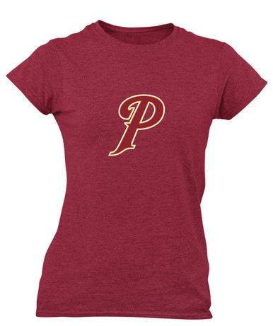 Prairie Falcons P Script Mascot #1 Women's Premium SS T-Shirt