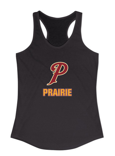 Prairie Falcons P Script Mascot #2 Women's Tank Top