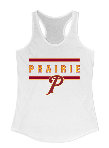 Prairie Falcons P Script Mascot #4 Women's Tank Top