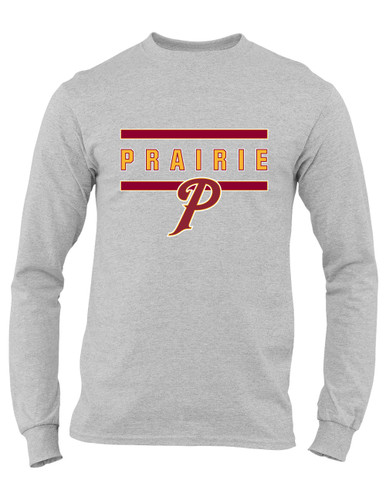 Prairie Falcons P Script Mascot #4 Men's Premium LS T-Shirt