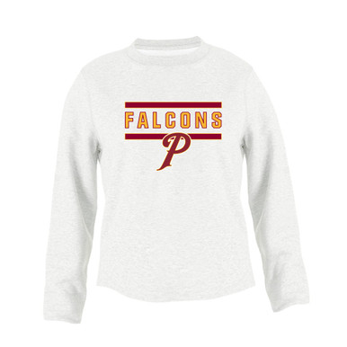 Prairie Falcons P Script Mascot #5 Women's Sweatshirt