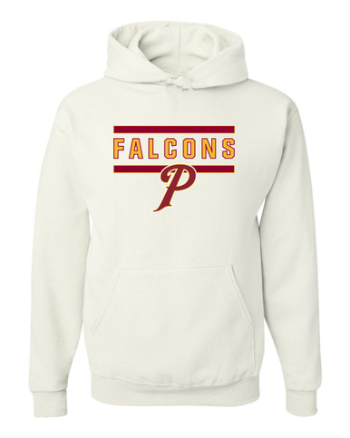 Prairie Falcons P Script Mascot #5 Men's Premium Hoodie
