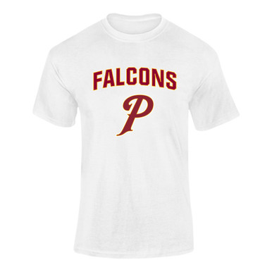 Prairie Falcons P Script Mascot #6 Men's Premium SS T-Shirt