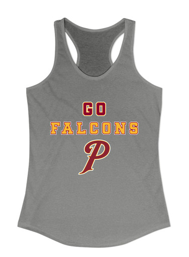 Prairie Falcons P Script Go Team Women's Tank Top