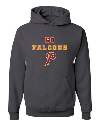 Prairie Falcons P Script Go Team Men's Premium Hoodie