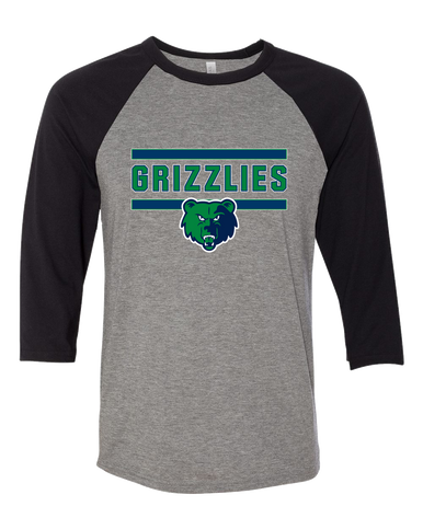 Creekview Grizzlies Mascot #5 Men's Baseball T-Shirt