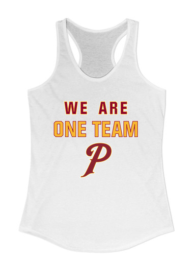 Prairie Falcons P Script We Are One Team Women's Tank Top