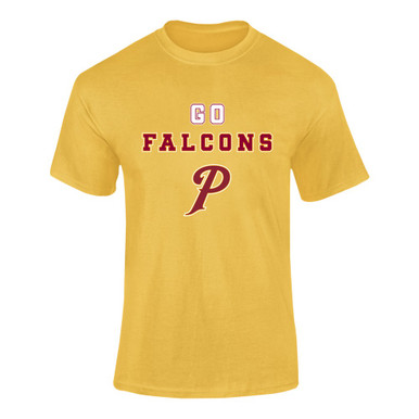 Prairie Falcons P Script Go Team Men's Premium SS T-Shirt