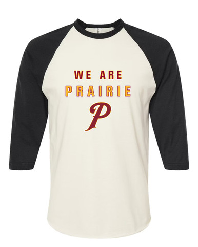 Prairie Falcons P Script We Are Men's Baseball T-Shirt