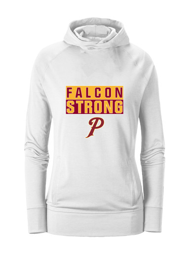 Prairie Falcons P Script Strong #1 Women's Hoodie