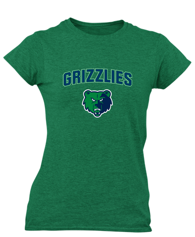 Creekview Grizzlies Mascot #6 Women's Premium SS T-Shirt