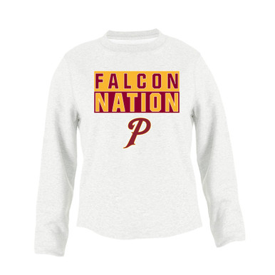 Prairie Falcons P Script Nation #1 Men's Sweatshirt