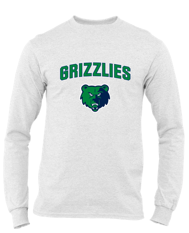 Creekview Grizzlies Mascot #6 Men's LS T-Shirt