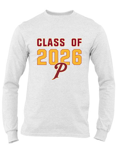 Prairie Falcons P Script Class of 2026 Men's Premium LS T-Shirt