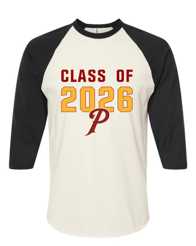 Prairie Falcons P Script Class of 2026 Men's Baseball T-Shirt