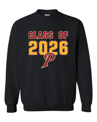 Prairie Falcons P Script Class of 2026 Men's Sweatshirt