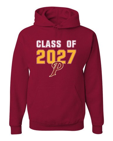 Prairie Falcons P Script Class of 2027 Men's Premium Hoodie