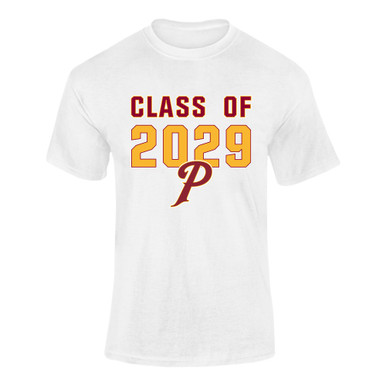 Prairie Falcons P Script Class of 2029 Men's SS T-Shirt