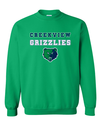 Creekview Grizzlies Spirit Men's Sweatshirt
