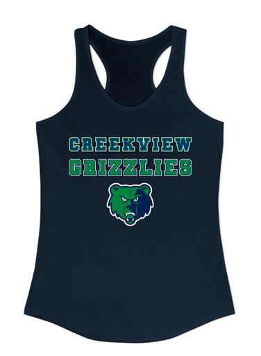 Creekview Grizzlies Spirit Women's Tank Top