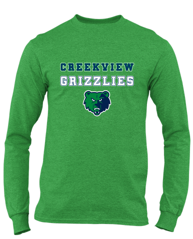 Creekview Grizzlies Spirit Men's LS T-Shirt
