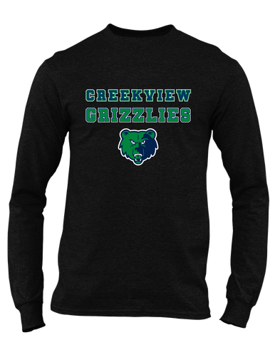 Creekview Grizzlies Spirit Men's Premium LS T-Shirt