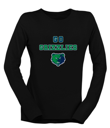 Creekview Grizzlies Go Team Women's LS T-Shirt