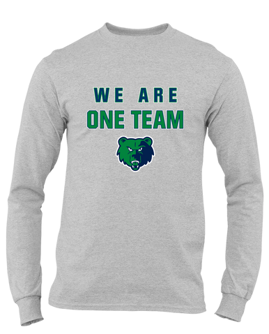 Creekview Grizzlies We Are One Team Men's Premium LS T-Shirt
