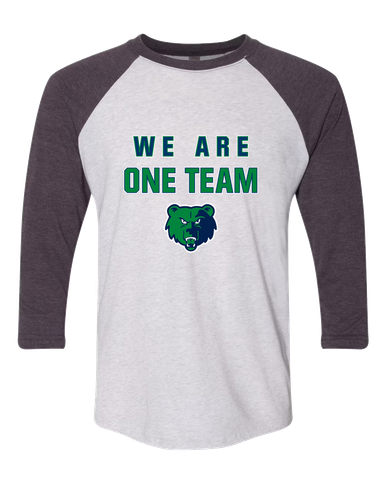 Creekview Grizzlies We Are One Team Women's Baseball T-Shirt