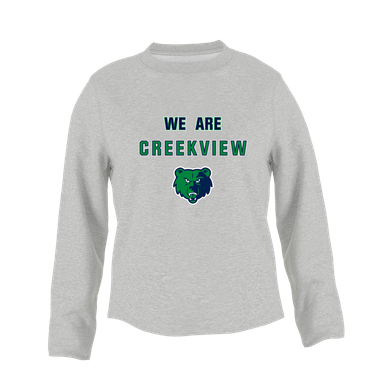 Creekview Grizzlies We Are Women's Sweatshirt