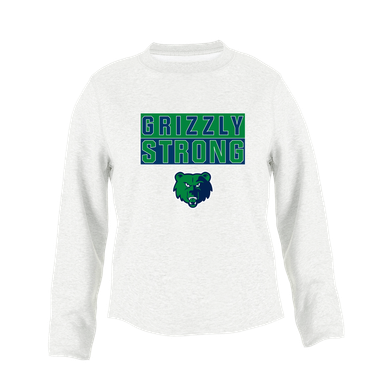 Creekview Grizzlies Strong #1 Women's Sweatshirt