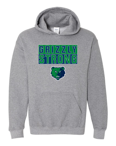 Creekview Grizzlies Strong #1 Men's Hoodie