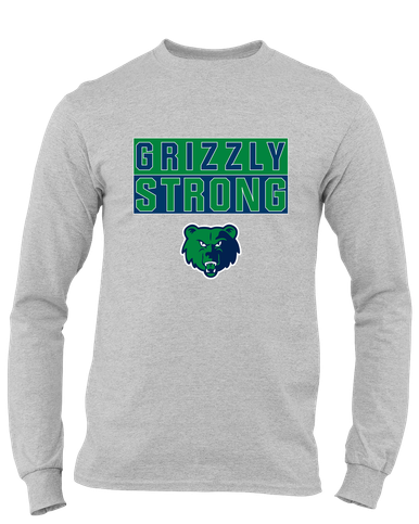 Creekview Grizzlies Strong #1 Men's LS T-Shirt