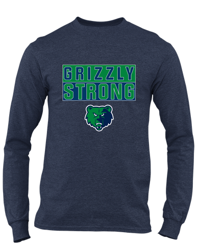 Creekview Grizzlies Strong #1 Men's Premium LS T-Shirt