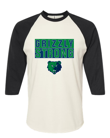 Creekview Grizzlies Strong #1 Women's Baseball T-Shirt