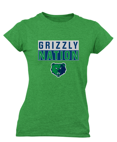 Creekview Grizzlies Nation #1 Women's SS T-Shirt