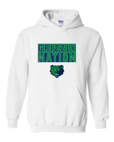 Creekview Grizzlies Nation #1 Men's Hoodie