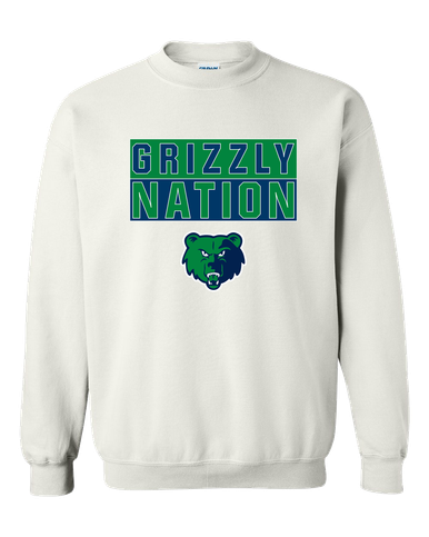 Creekview Grizzlies Nation #1 Men's Sweatshirt