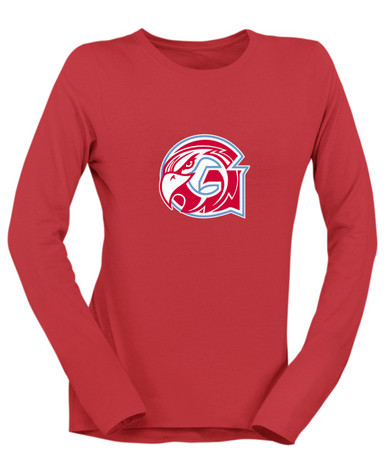 Glendale Falcons Mascot #1 Women's Premium LS T-Shirt