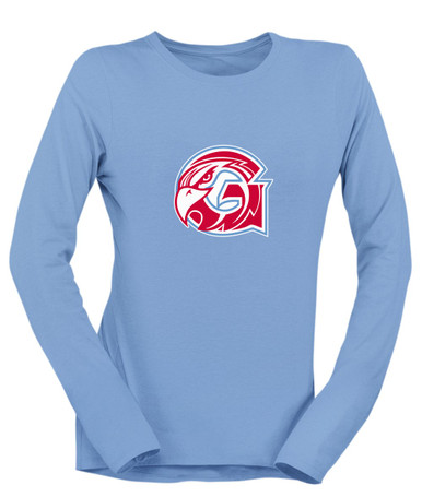 Glendale Falcons Mascot #1 Women's LS T-Shirt