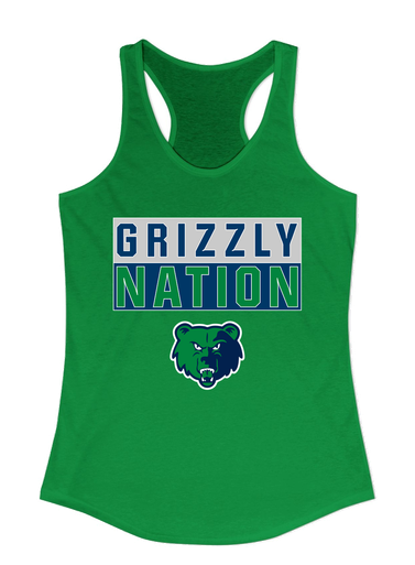 Creekview Grizzlies Nation #1 Women's Tank Top