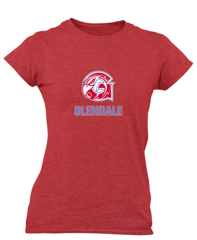 Glendale Falcons Mascot #2 Women's Premium SS T-Shirt