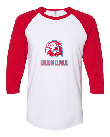 Glendale Falcons Mascot #2 Men's Baseball T-Shirt