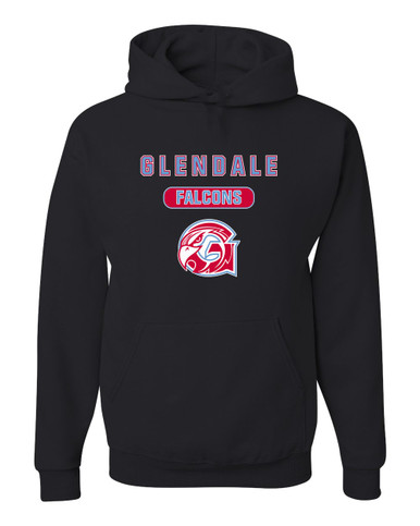 Glendale Falcons Mascot #3 Men's Premium Hoodie
