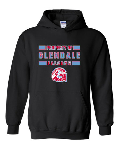 Glendale Falcons Property Of Men's Hoodie