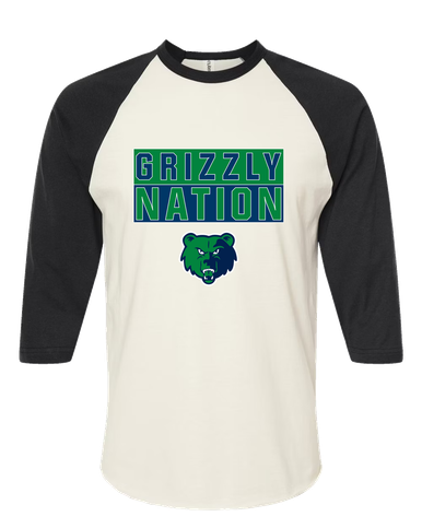 Creekview Grizzlies Nation #1 Men's Baseball T-Shirt